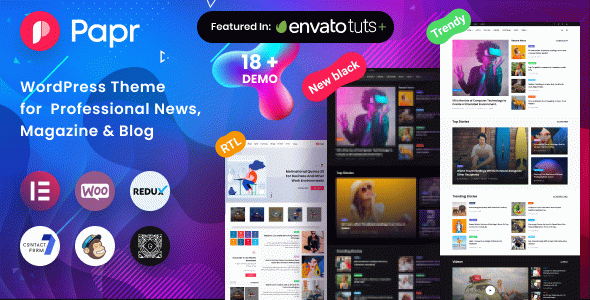 Papr - Newspaper News WordPress