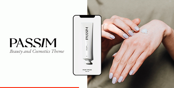 Passim - Beauty and Cosmetics WordPress Theme