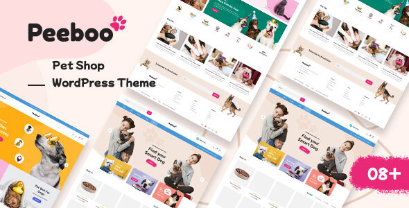 Peeboo – Pet Store WooCommerce WordPress Theme with AI