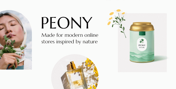 Peony - Organic Tea and Herbal Shop WordPress Theme