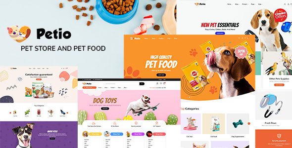Petio – Pet Store WooCommerce WordPress Theme with AI