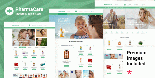 PharmaCare - Pharmacy and Medical Store WordPress Theme