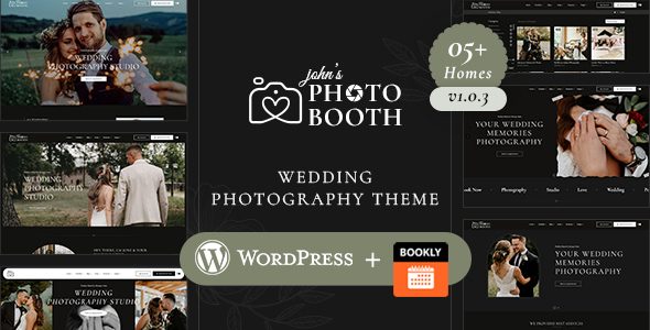 Photobooth - Photography Portfolio WordPress Theme