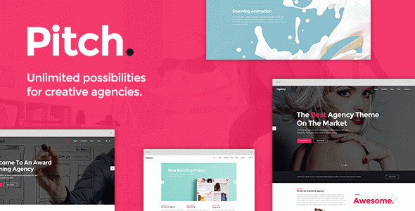 Pitch - Digital Agency & Freelancer WordPress Theme