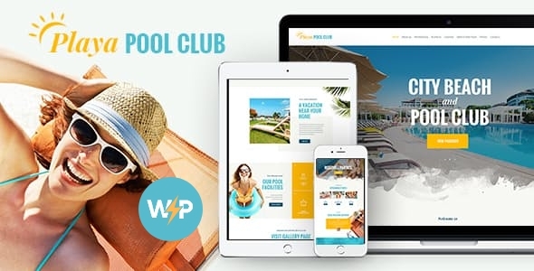 Playa | Beach Club & Pool Maintenance WordPress Theme