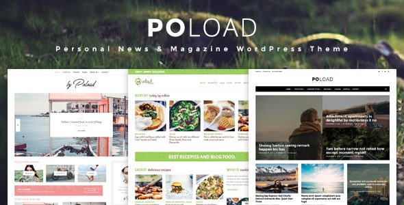 POLOAD ??? Fashion, Food, Baby, Blog WordPress Theme