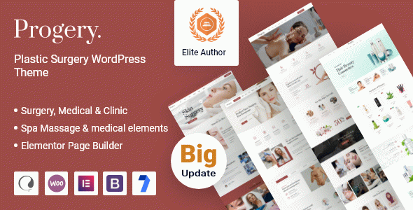 Progery ??? Plastic Surgery WordPress Theme + RTL
