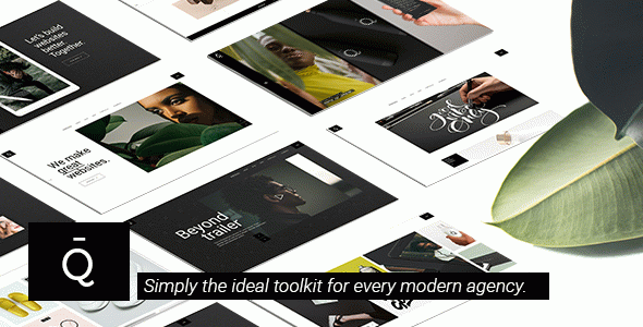 Quart - Modern Design Agency WordPress Theme