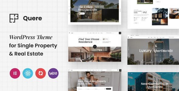 Quere - Real Estate & Apartments WordPress Theme