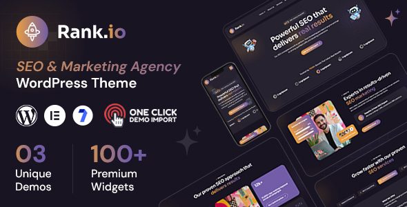 Rankio - SEO Agency WordPress Theme