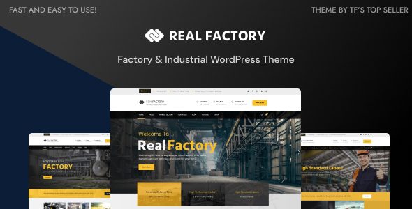 Real Factory - Construction WordPress