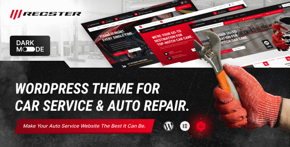 Recster - Car Repair & Auto Services WordPress Theme