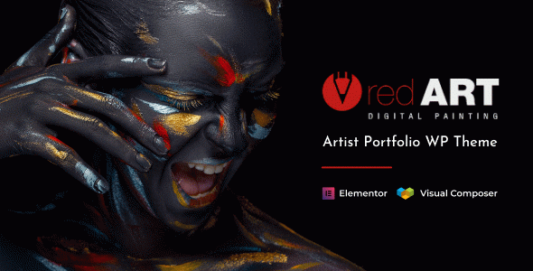 Red Art | Portfolio WordPress Theme