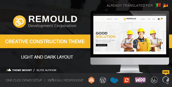 Remould | Construction & Building WordPress Theme