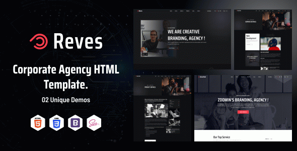 Reves - Software and Digital Agency HTML Template