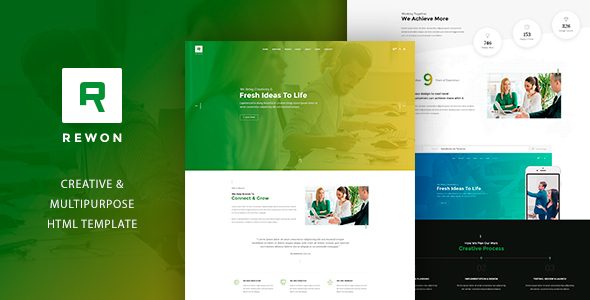 REWON - Multipurpose HTML Template