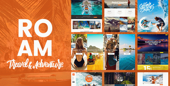 Roam - Travel & Tourism WordPress Theme