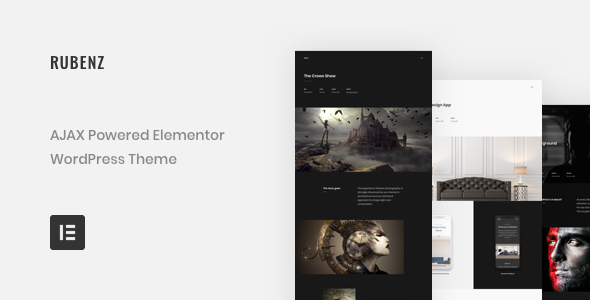 Rubenz ??? Creative Portfolio AJAX WordPress Theme