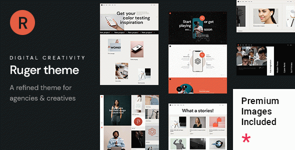Ruger - Digital Agency and Portfolio WordPress Theme