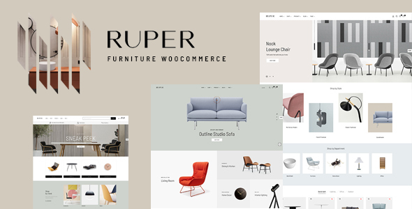 Ruper – Furniture WooCommerce WordPress Theme with AI