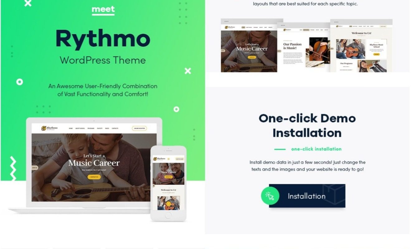 Rythmo ??? Music School WordPress Theme