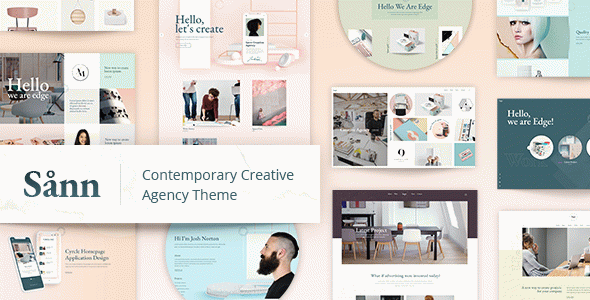 S??nn - Design Portfolio WordPress Theme
