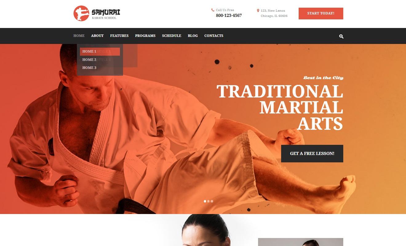 Samurai ??? Karate School & Fitness Center