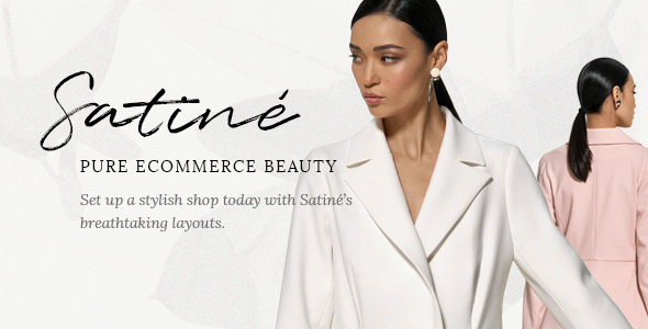 Satiné - Fashion and Clothing Shop WordPress Theme