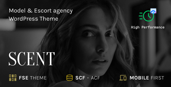 Scent - Model Agency WordPress Theme