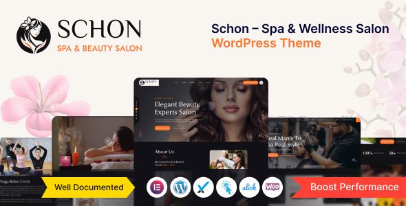 Schon ??? Spa & Wellness Salon WordPress Theme