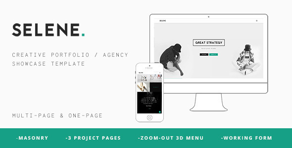 SELENE ??? Creative Portfolio / Agency WP Theme