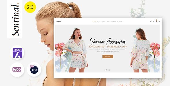 Sentinal - Fashion Modern Shop WooCommerce Theme