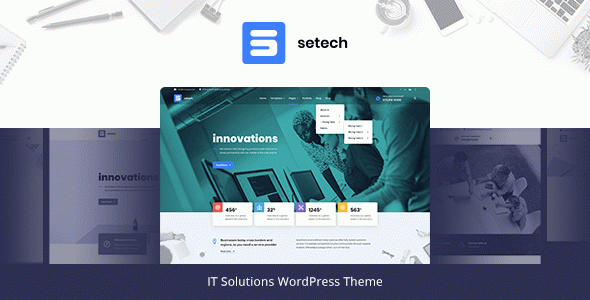 Setech - IT Services and Solutions WordPress Theme