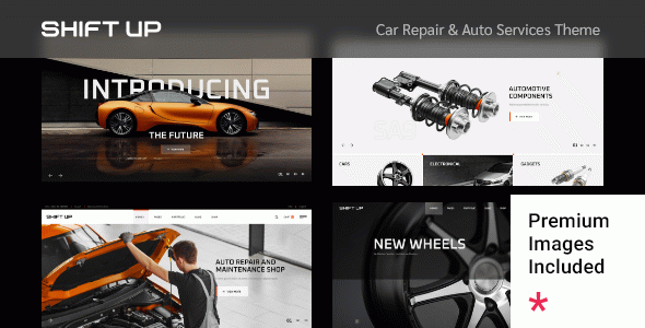 ShiftUp - Car Repair & Auto Services WordPress Theme