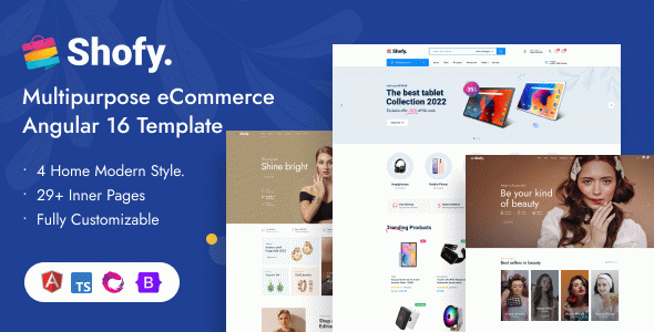 Shofy - Multipurpose eCommerce Angular 20 Template