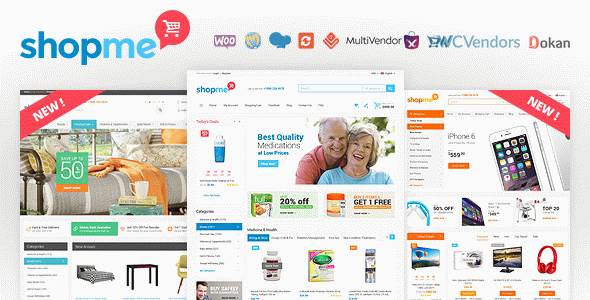 ShopMe - Multi Vendor Woocommerce WordPress Theme