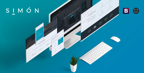 Simón - Creative Agency, Corporate and Multi-purpose Template
