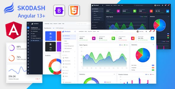 Skodash - Angular 13+ Bootstrap 5 Admin Template