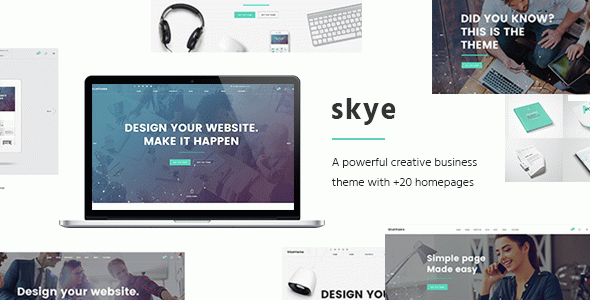 Skye - Contemporary WordPress Theme for Creative Business