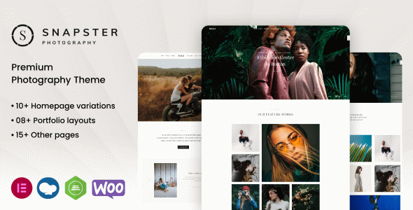 Snapster - Photography WordPress Theme