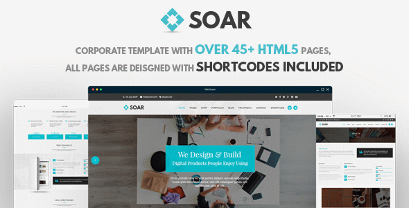 Soar Corporate Multipurpose HTML Template