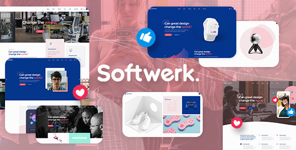 Softwerk - Software & SaaS Startup WordPress Theme