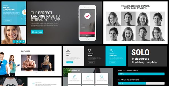 Solo - 103+ Pages HTML Bootstrap Template