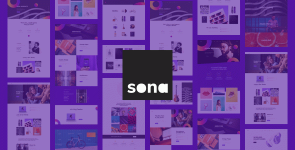 Sona - Digital Marketing Agency WordPress Theme