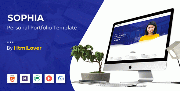 Sophia - Personal Portfolio Template
