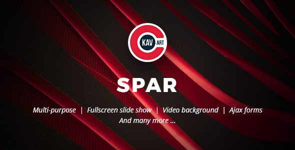 Spar - Multipurpose HTML Template
