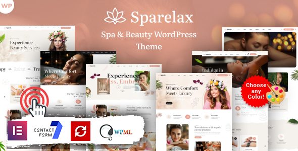 Sparelax - Spa Salon WordPress