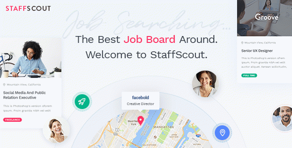 StaffScout - Job Board and Employment WordPress Theme