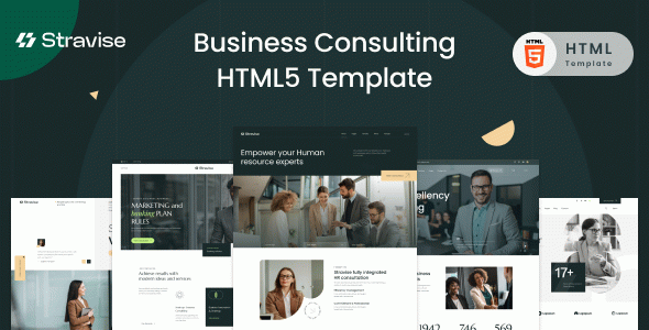 Stravise - Business Consulting HTML5 Template