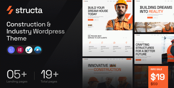 Structa – Construction & Industry WordPress Theme